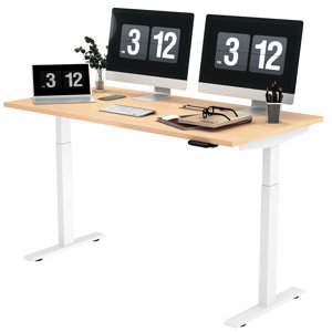 Upper Square™ Henriksen Height Adjustable Standing Desk & Reviews | Wayfair